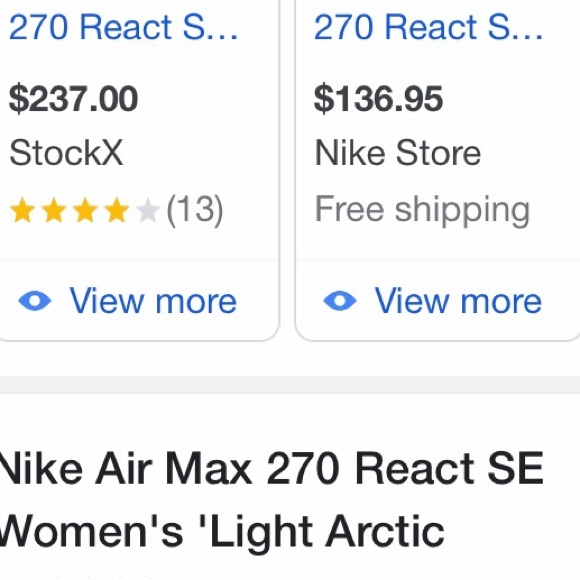 - Nike 270 react se - Picture 4 of 4